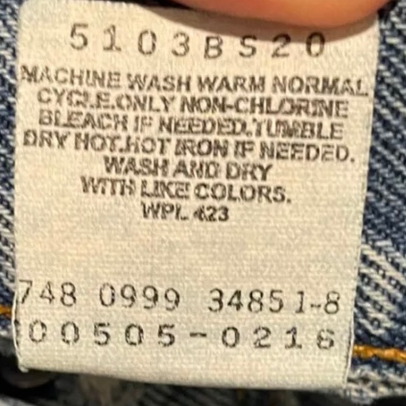 1999 Levi’s 32x32 505 Straight Leg Men’s Jeans Distressed Broken-in Y2K - Picture 8 of 12